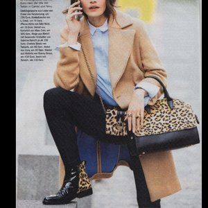 Blacky Brelin Dress 10 Dress Berlin Navy cotton stretch slim pant trouser